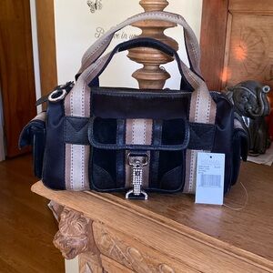 NWT Michael Kors black satchel bag